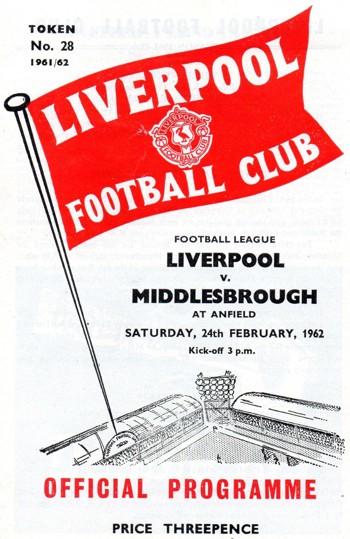 Match programme